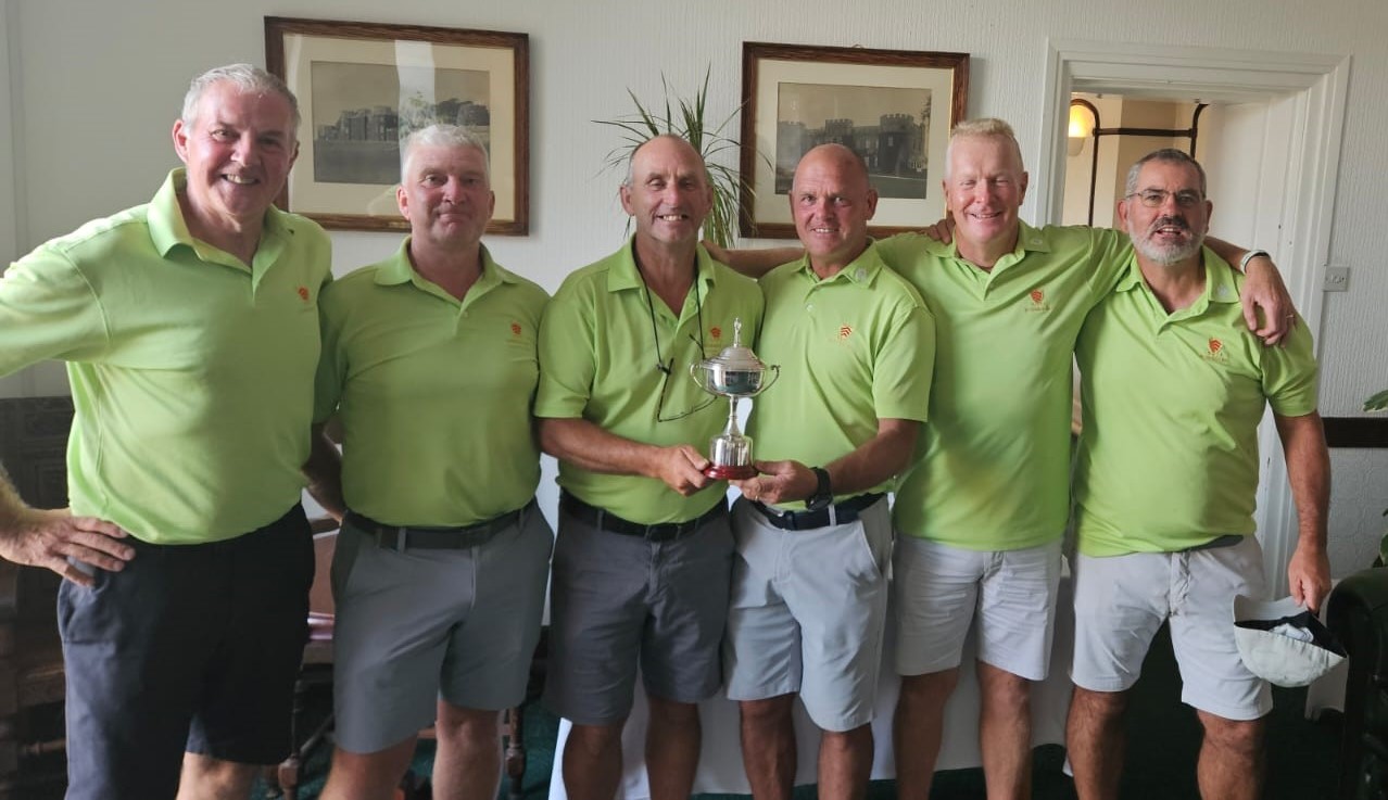 Seniors with SWSL trophy